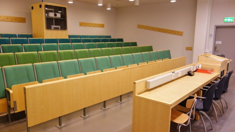 Bookable premises in ANA8 at KI Campus Flemingsberg, 50-90 seats.