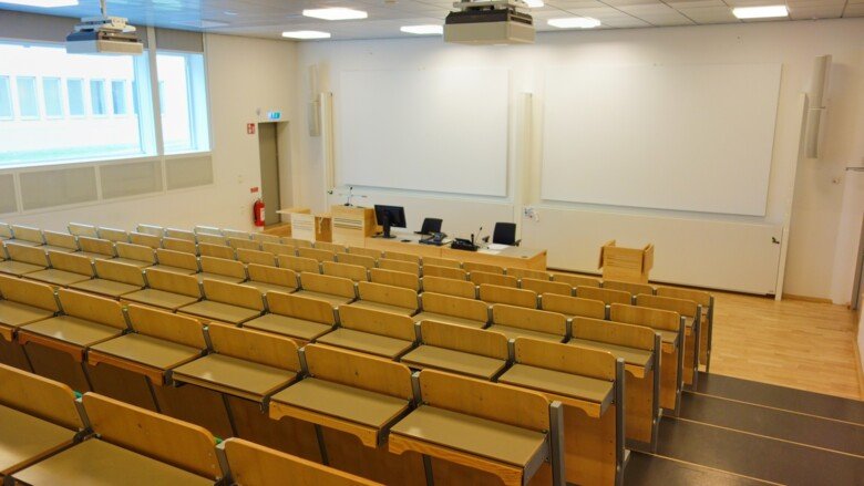 Bookable premises at KI Campus Flemingsberg, 91-140 seats.
