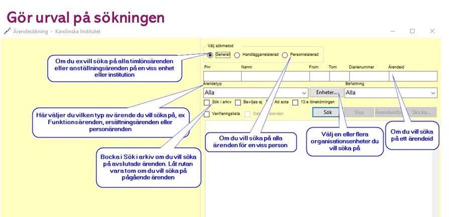 Sök ärende i Primula