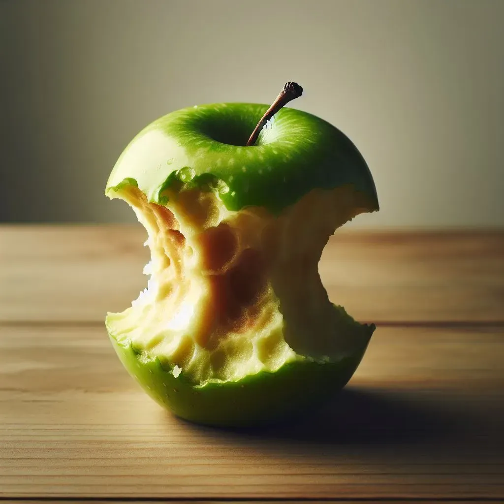 Äppelskrutt ai-genererad bild.