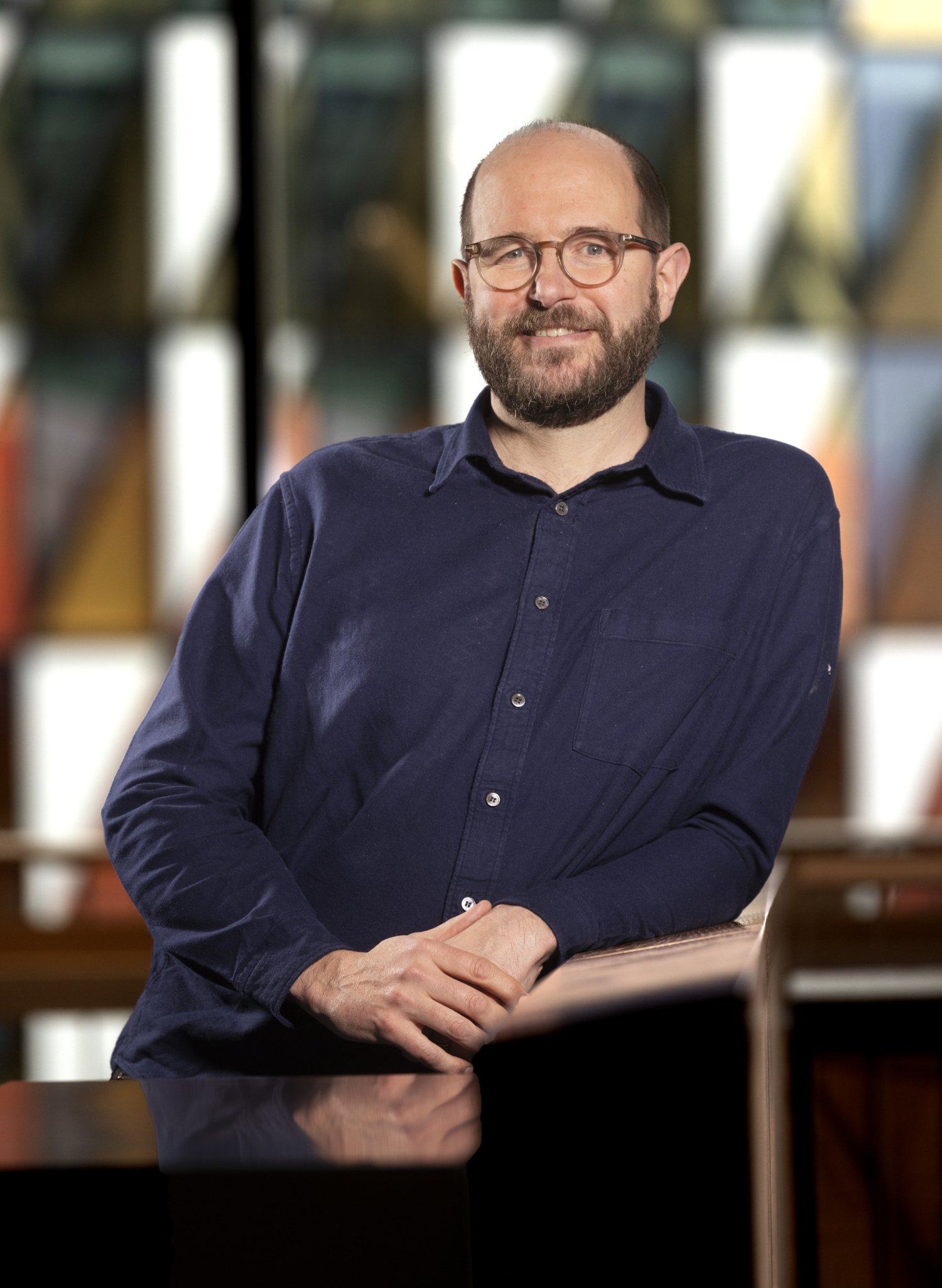 Porträtt av Jens Hjerling-Leffler.