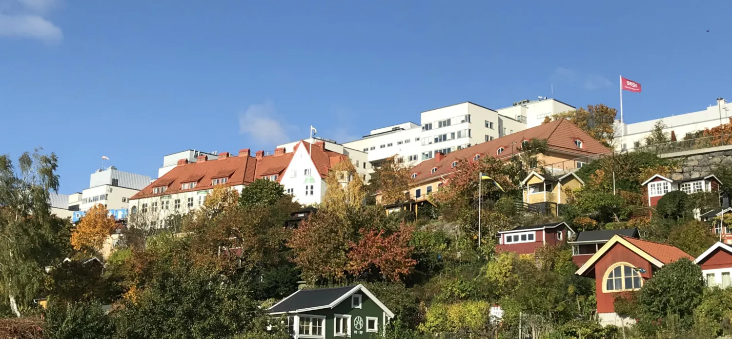 Södersjukhuset autumn