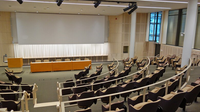 Bookable premises at KI Campus Solna, 201-250 seats