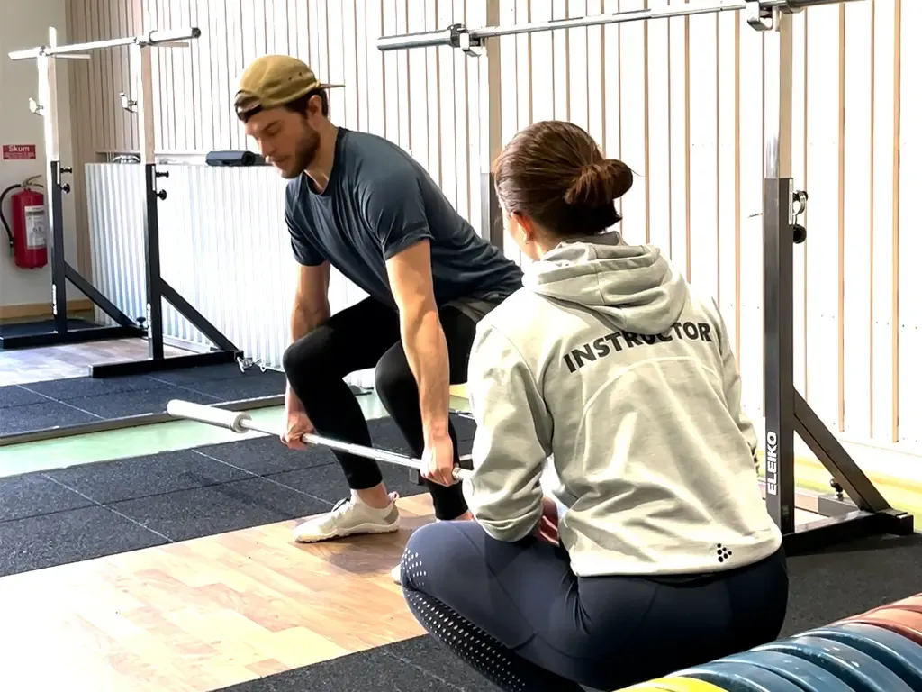 Instruktion i campusgym