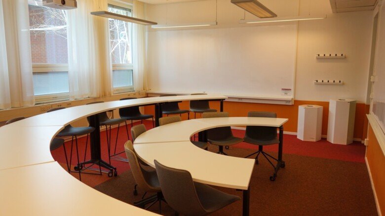Study room 205 at KI Campus Solna