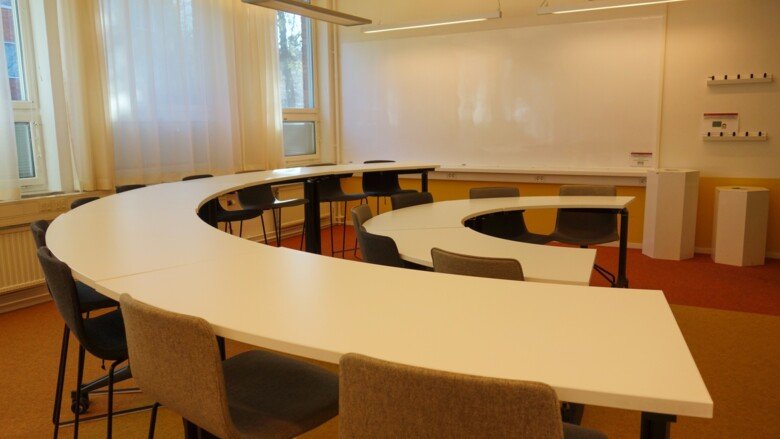 Study room 208 at KI Campus Solna