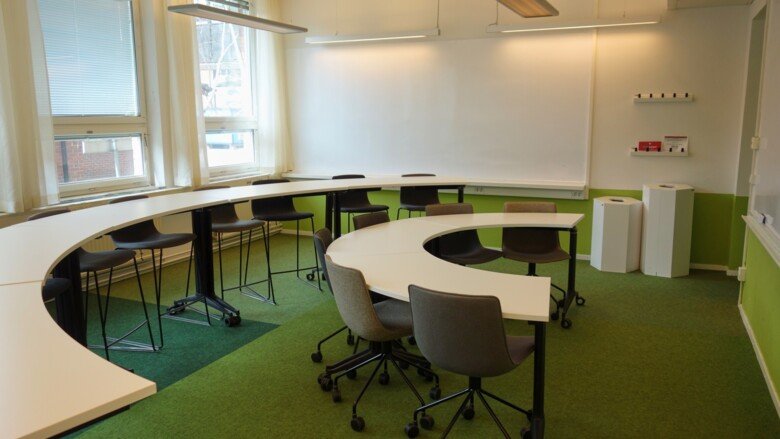 Study room 211 at KI Campus Solna