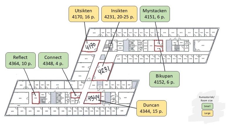 planritning plan 4 Widerströmska huset