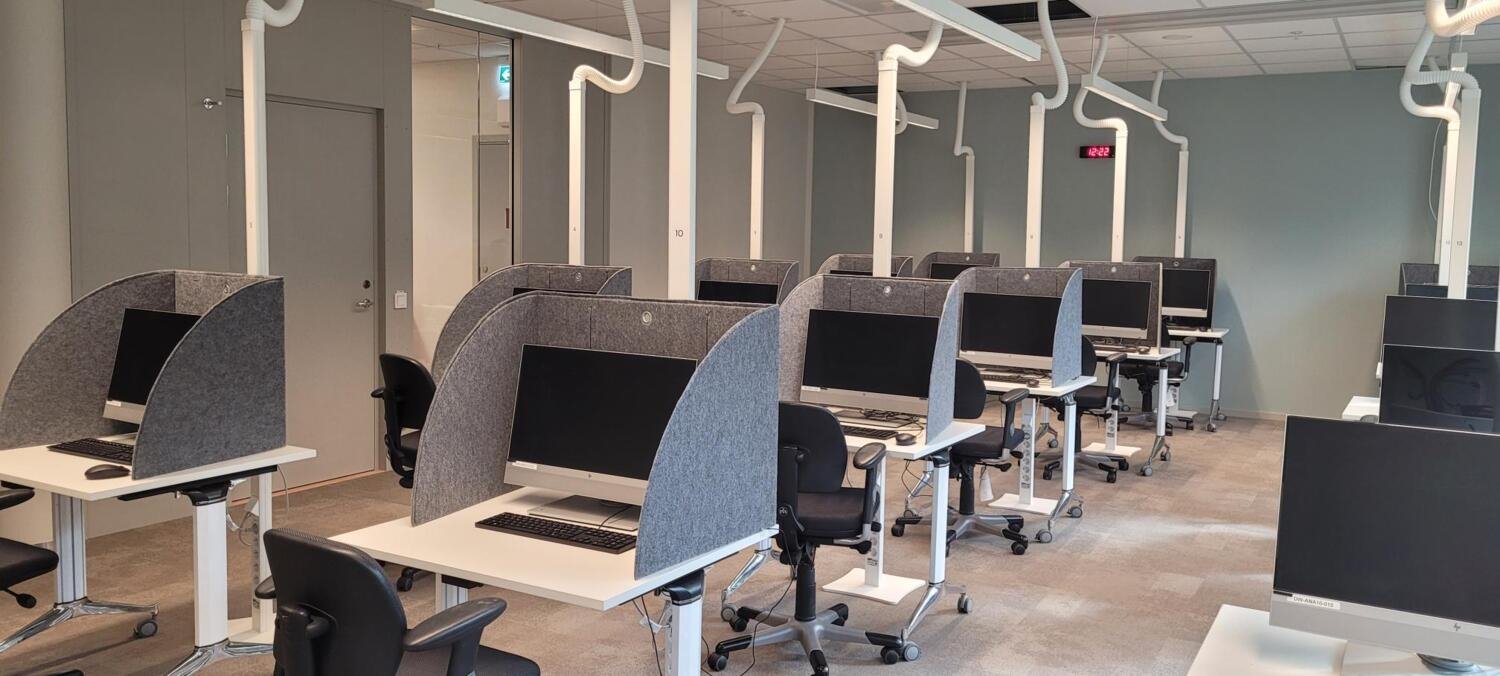 mindre examinationslokal i Zanderska Huset