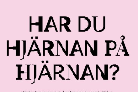 Poster Hjärnfondens forskningsbidrag