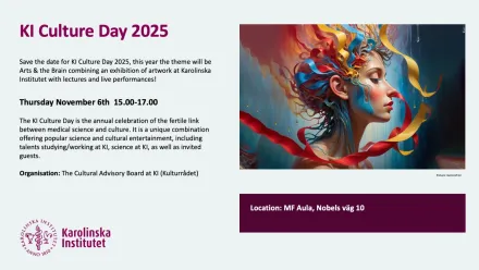Annons för KI:s Kulturdagar 2025