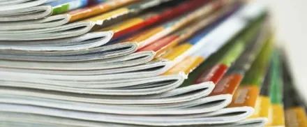 Journaler som ligger i en hög