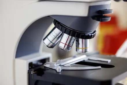 Detaljbild från labb