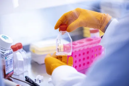 Detaljbild från labb