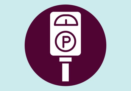 Illustration parkeringsautomat